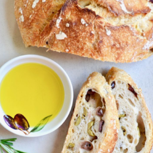 Olive and Rosemary Sourdough